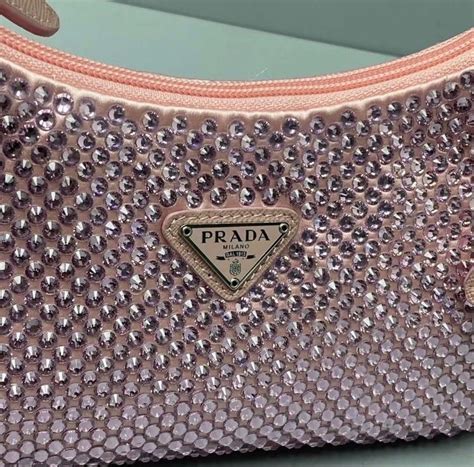 prada swarovski bag